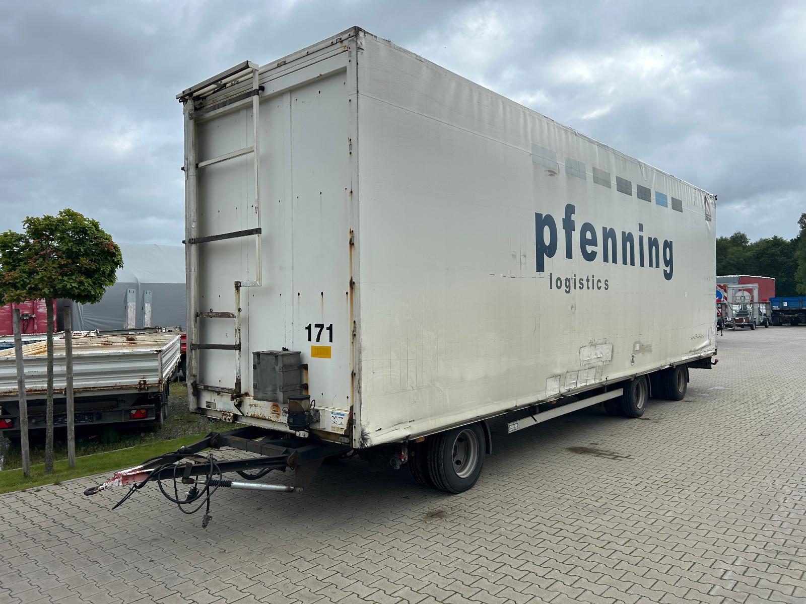 Andere Eggers HXT 24 ZZL 3-Achs Plattform Anhänger Lenk