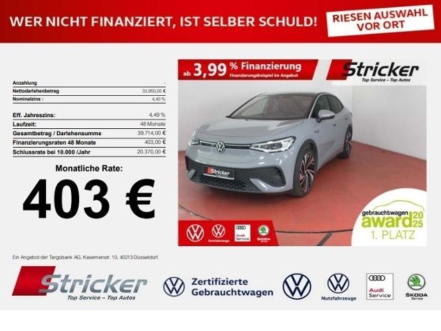 VW ID.5 Pro 128/77 403,-ohne Anzahlung AHK IQ.Light