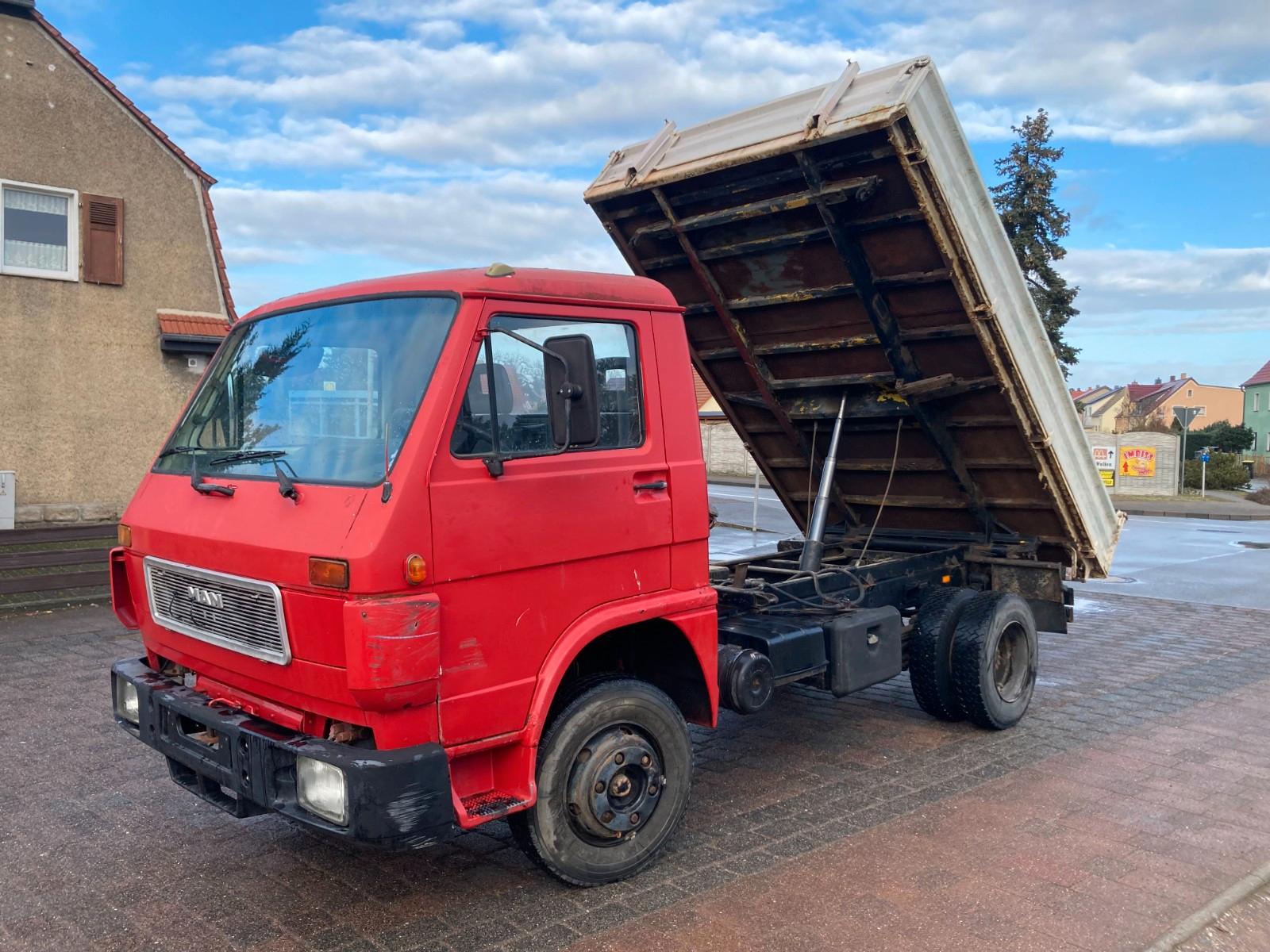 MAN VW 8.100 FK  Dreiseitenkipper Meiller