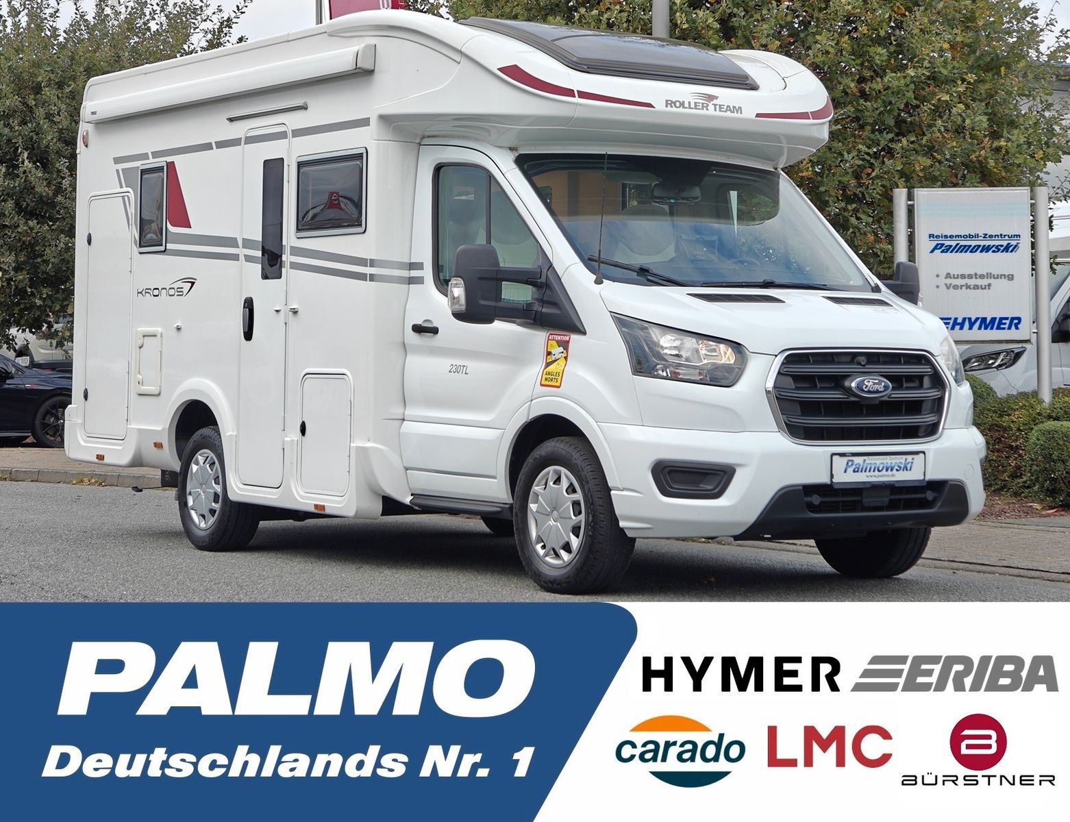 Fahrzeugabbildung Roller Team Kronos 230 TL - Dachklima, Lithium, Solar -