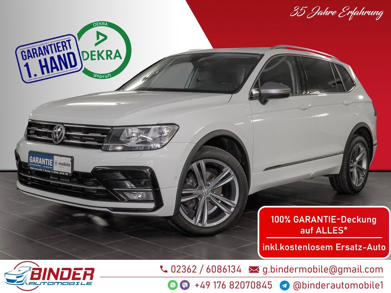 VW Tiguan Allspace Comfortline*R LINE*7 SITZE*AHK*