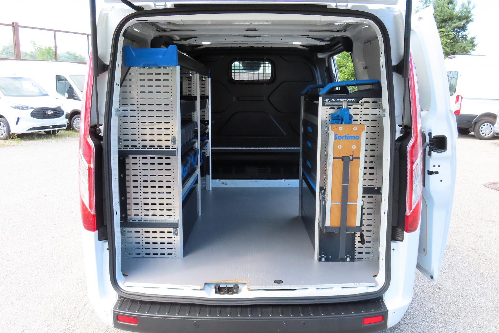 Ford Transit Custom L1 Klima Sitzheiz Sortimo-Regale