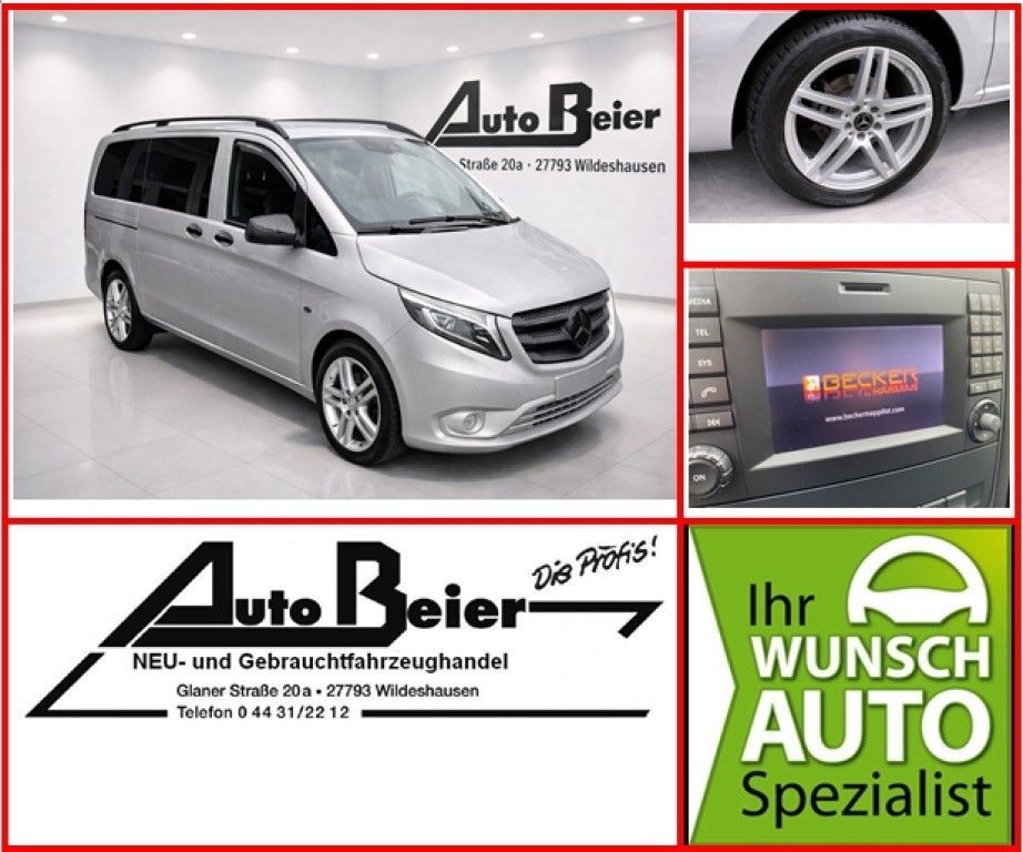 Mercedes-Benz Vito 119 CDI Tourer Aut*8sitzer*AHK*19*Standheiz