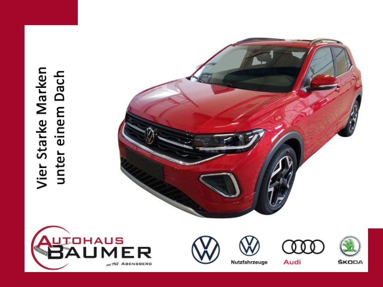 Volkswagen T-Cross R-Line 1.0 TSI DSG Kamera IQ.Light Navi foto 1