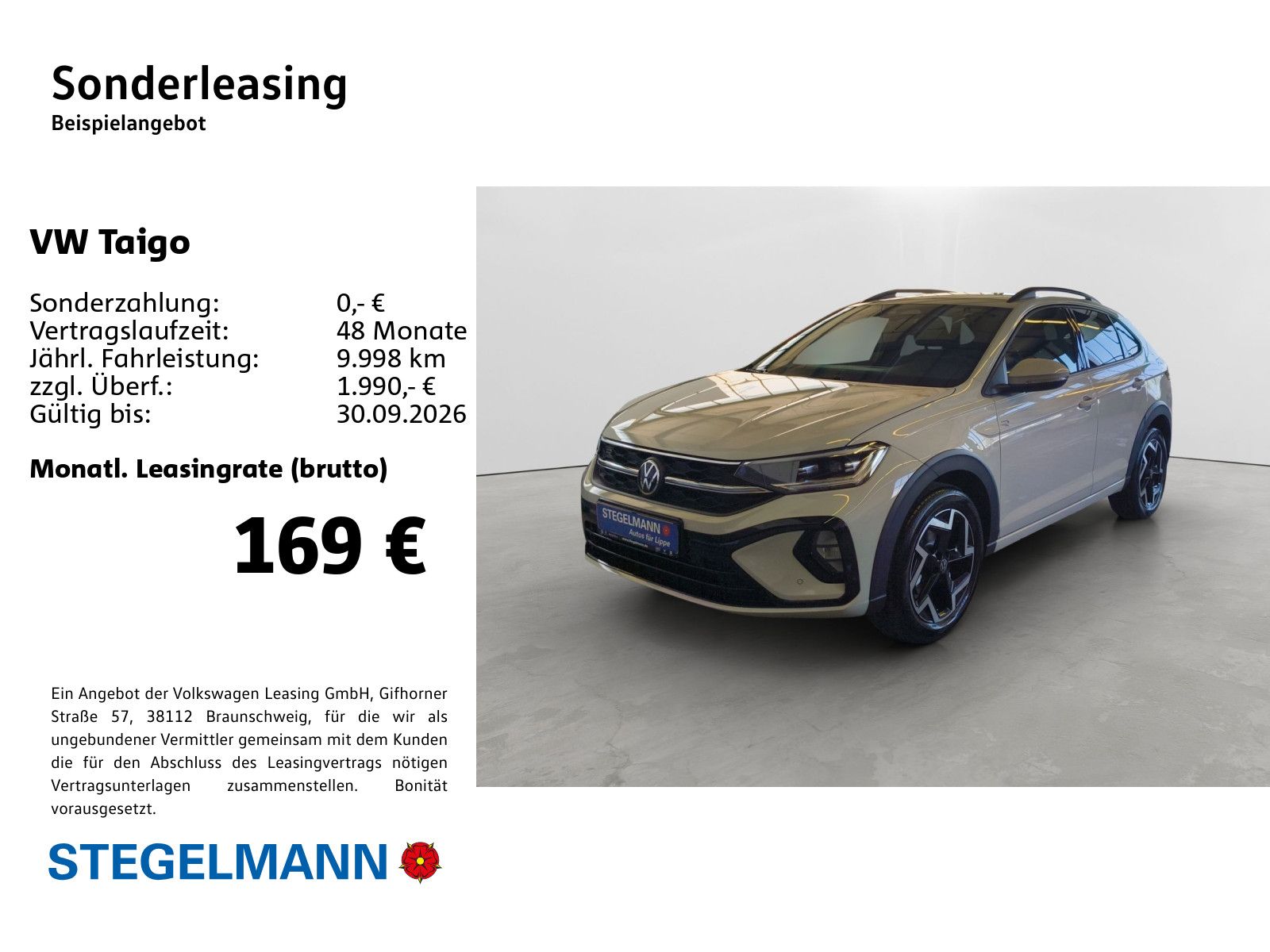 Volkswagen Taigo 1,0 l TSI 6-Gang R-Line