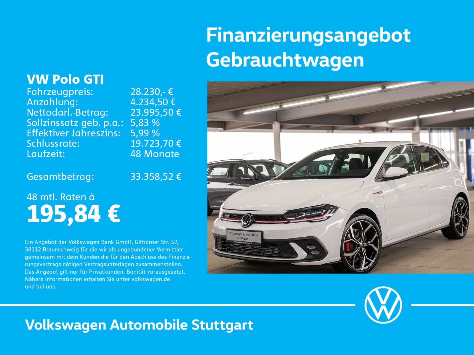 Volkswagen Polo GTI 2.0 TSI DSG Kamera ACC LED SHZ