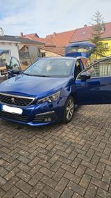 Peugeot 308 SW GT Line - Denon Sound - 360 Grad  - Peugeot 308: Blau
