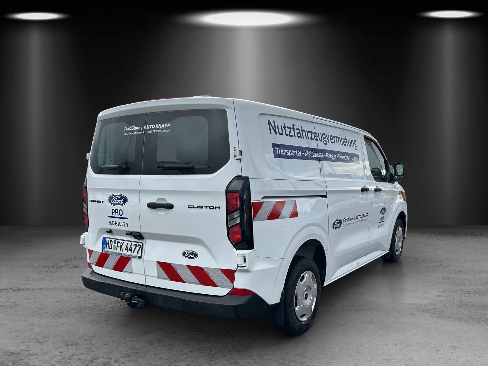 Fahrzeugabbildung Ford Transit Custom 320L1 AHK Klima LED GJR PDC