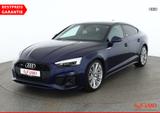 Audi A5 Sportback 50 TDI quattro S-Line LED Kamera - Audi A5 mit Diesel-Antrieb: Blau, Vollleder