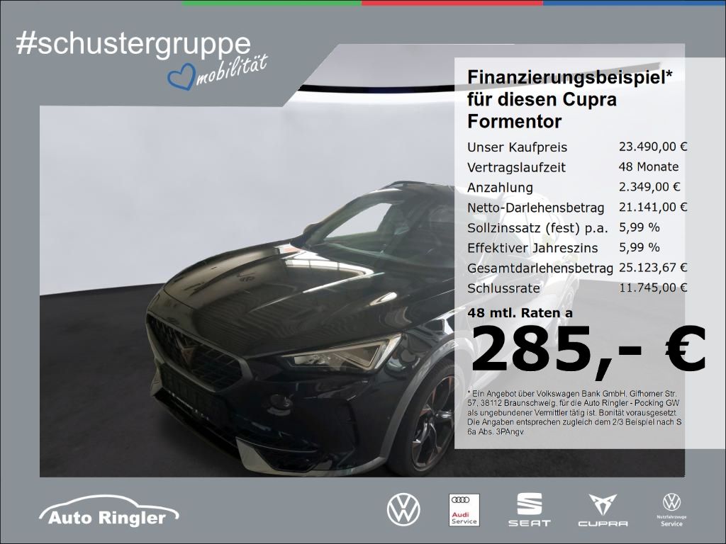 CUPRA Formentor 1.4 e-HYBRID LED+AHK+NAVI+KAMERA+SHZ+1