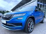 Skoda Kodiaq RS 4x4 Aut. Navi LED Alcantara Kamera AHK - Skoda Kodiaq mit Diesel-Antrieb: Blau, Alcantara