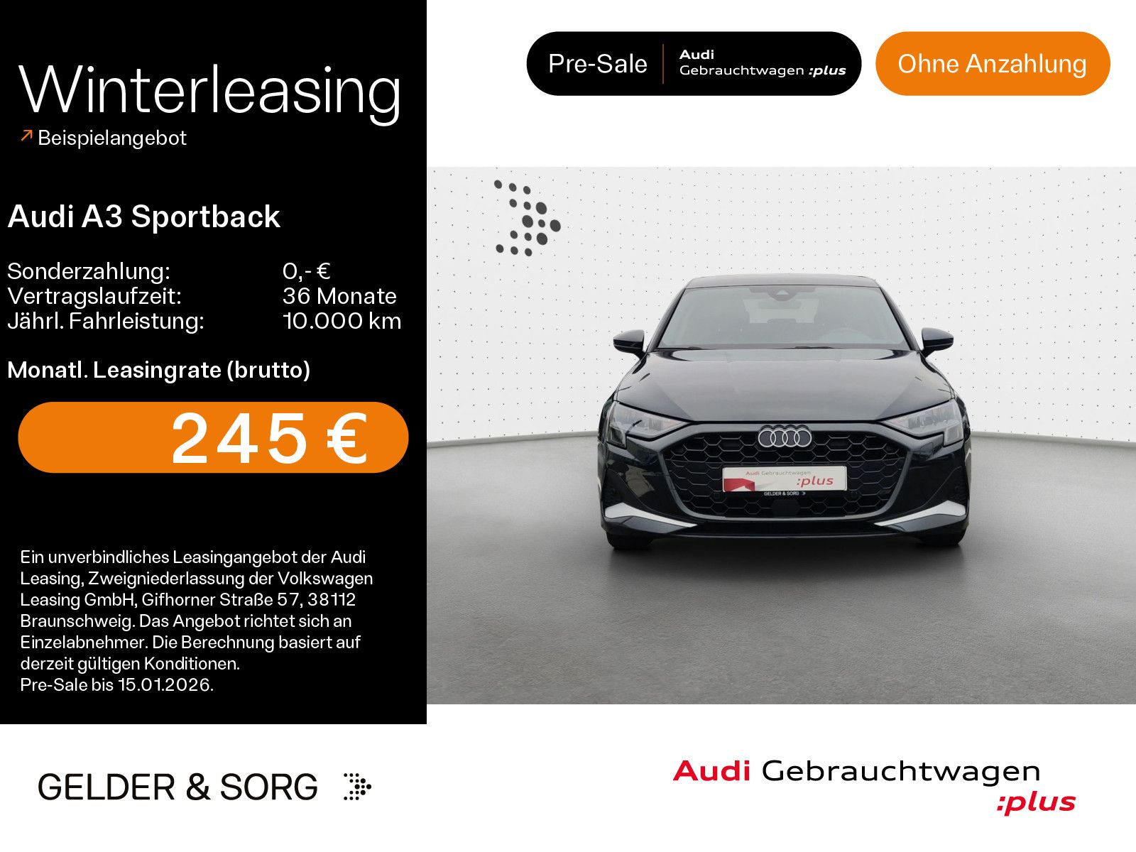 Audi A3 Sportback advanced 35 TFSI LED*RFK*Virtual