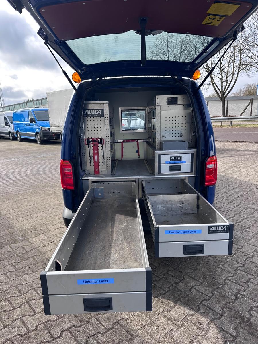 Volkswagen Caddy Maxi Kasten Servicewagen Sortimo TÜV NEU