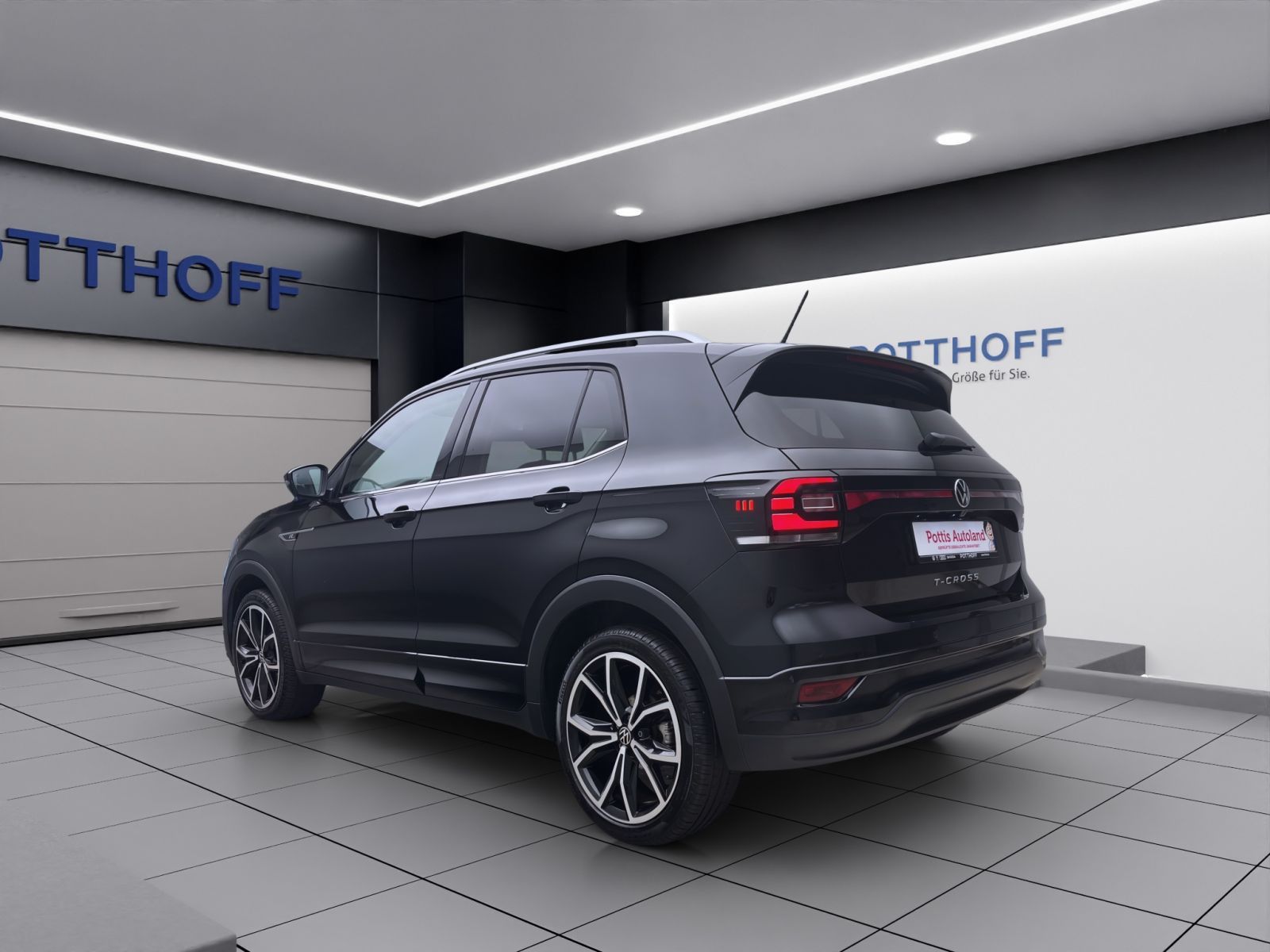 Volkswagen T-Cross 1.0 TSI DSG R-LINE NAVI KAMERA SITZHZG P imagem 3
