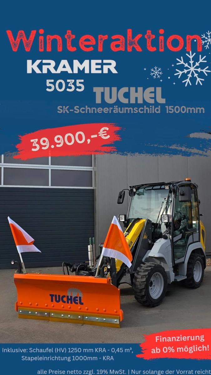 Kramer Radlader 5035 Winterdienst Aktion