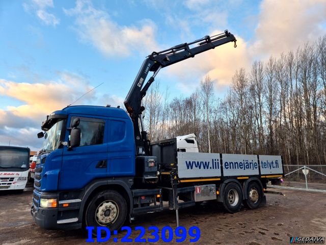 Scania G440 6x2 + Crane HIAB X-Hiduo 188