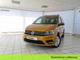 Volkswagen Caddy PKW Comfortline BMT, Navi, AHK,PDC - : Orange, mit Android Auto