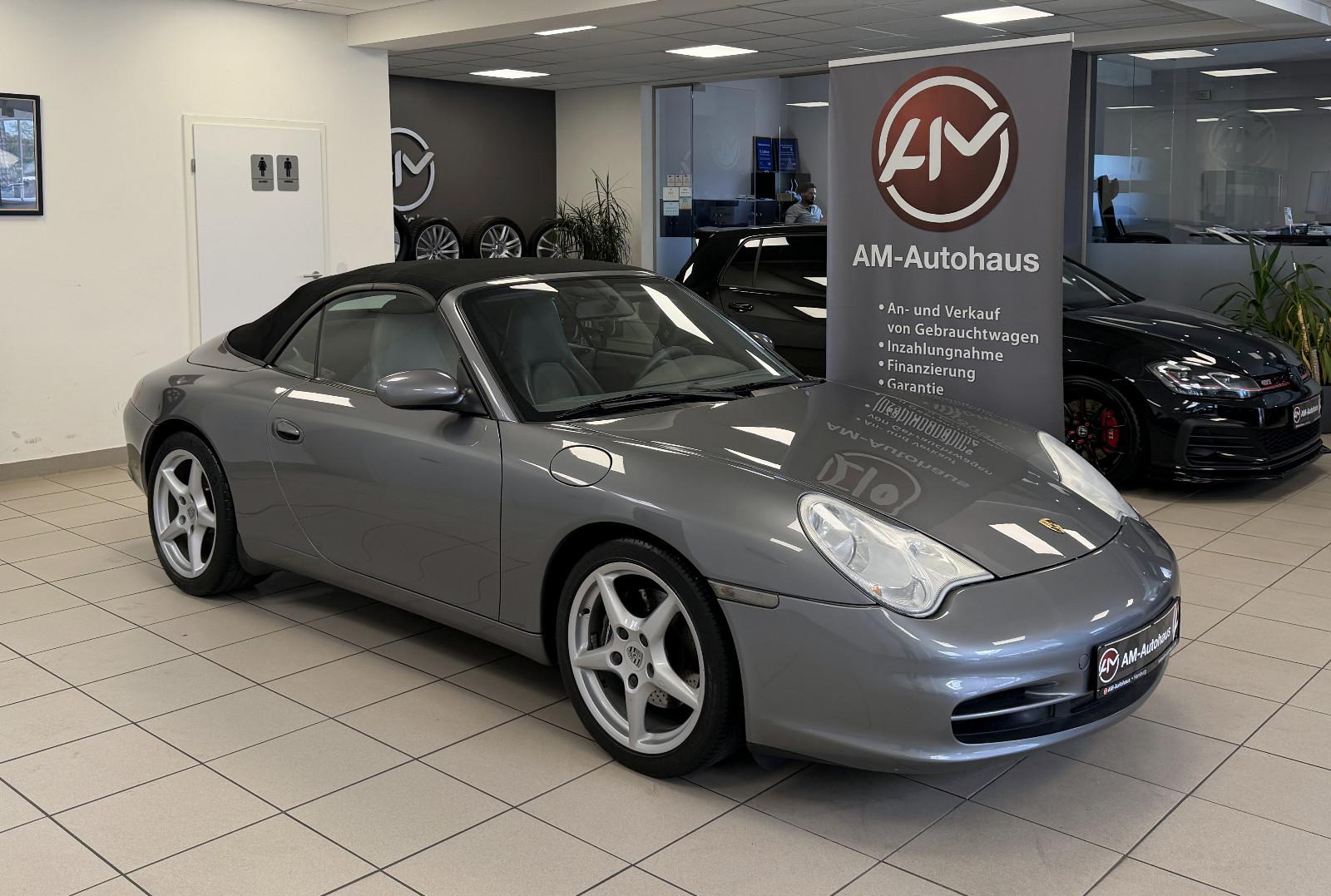 PORSCHE 911 996 CARRERA CABRIOLET 3.6 320ch TIPTRONIC -  CUIR - SIÈGES CHAUFFANTS - GPS PCM2 - CAPOTE ÉLECTRIQUE