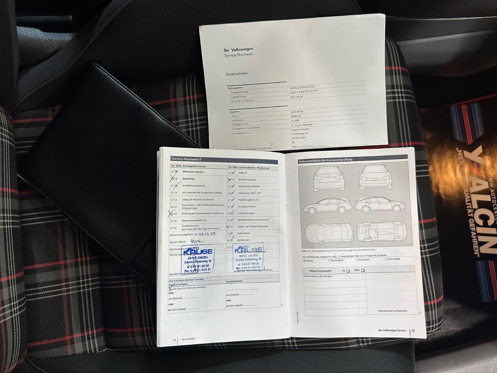 Volkswagen Polo 1.8 TSI DSG GTI S-HEFT/LED/R-CAM/NAVI/SHZ