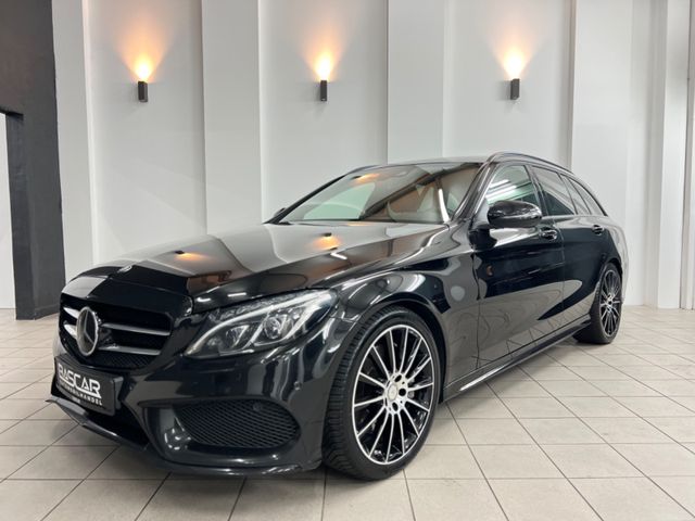 Mercedes-Benz C 250 T CGI AMG Line Head Up Night Burmester