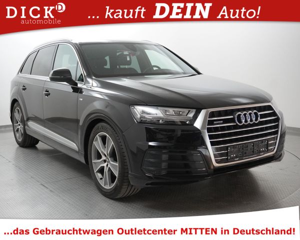 Audi Q7 50d Quatt 3X S LINE+LUFT+AHK+KAM+ALCAN+SHZ+20