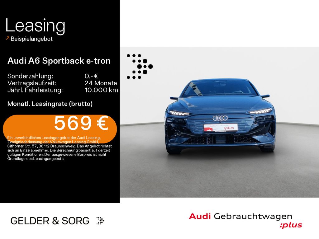 Audi A6 Sportback e-tron qu. 698km/WLTP*Air*HuD*B&O*