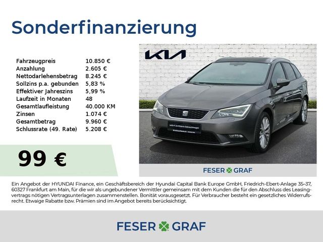 Seat Leon TSI 1.4 ST Navi 8-fach-bereift