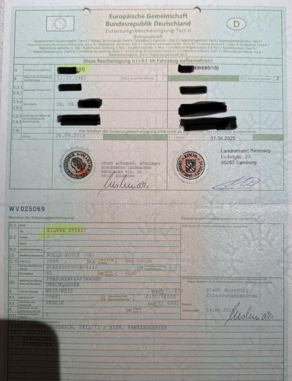 Rolls-Royce Silver Spirit