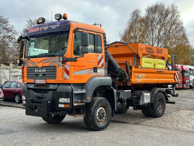 MAN 18.320 4x4 Hiab Kran + Winterdienstausstattung