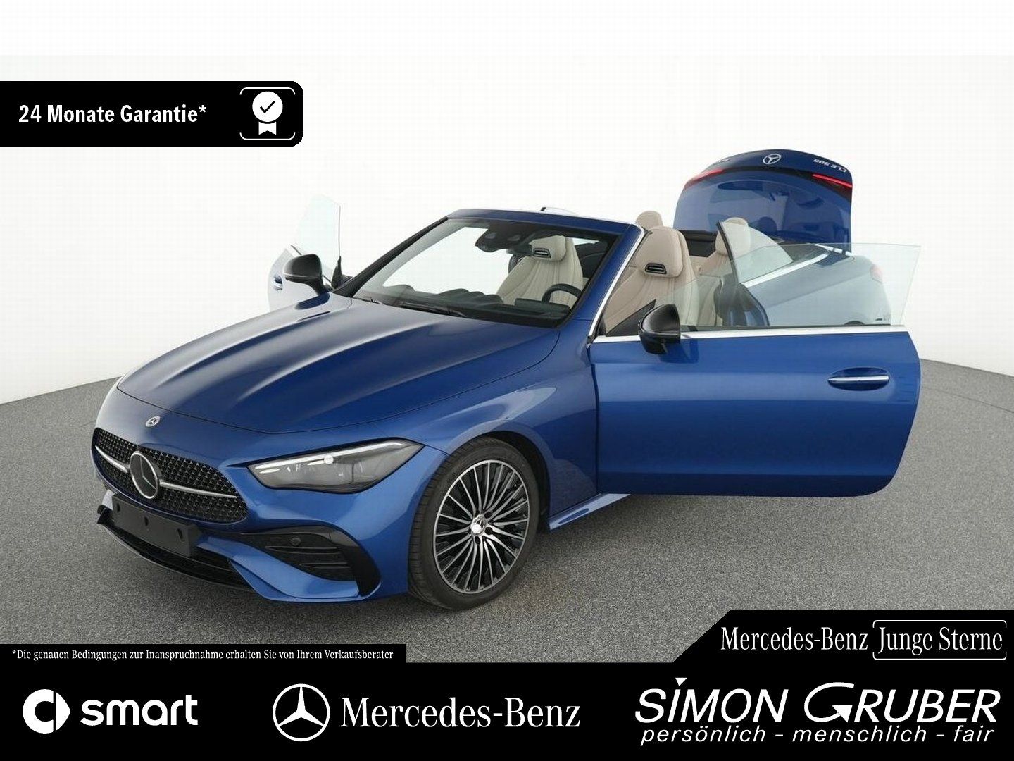 Fahrzeugabbildung Mercedes-Benz CLE 300 4M Cabriolet AMG Night HUD Burm 360