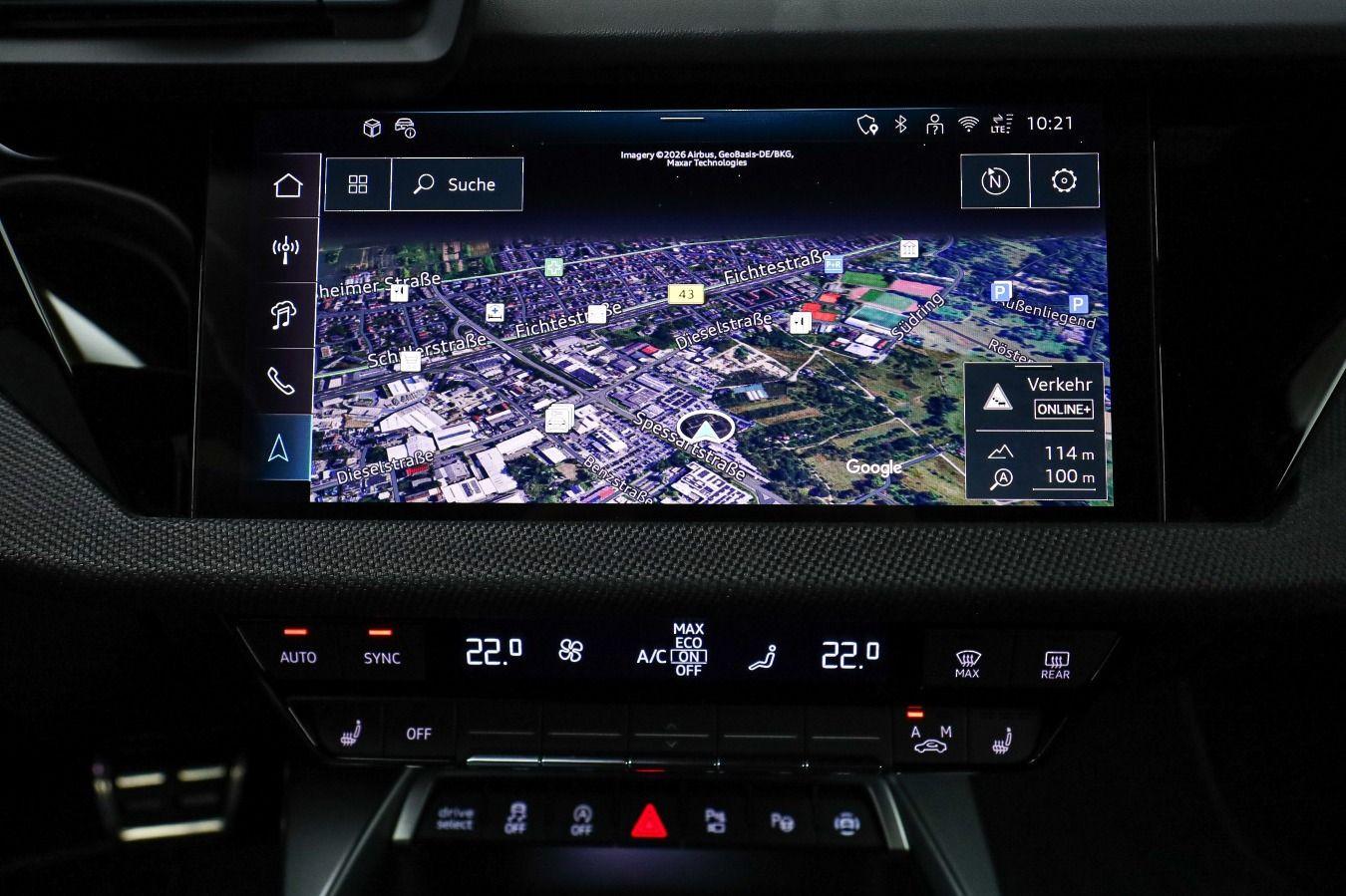 Audi S3 Sportback Assist Fahren & Park, Navi, Kamera, миниатюра 14
