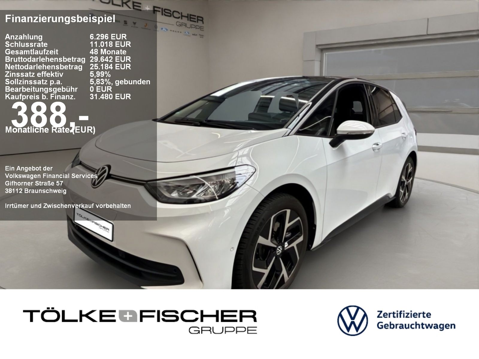 VW ID.3 (58kWh) Pro Move ACC AUT Kam. Navi DynLicht