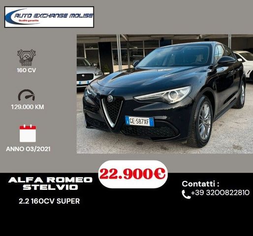 Alfa Romeo Stelvio 2.2 Turbodiesel 160 CV AT8 SU