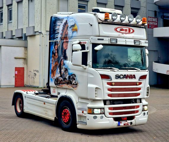 Scania R 560 V8 Kipphydraulik VollSpoiler Euro 5