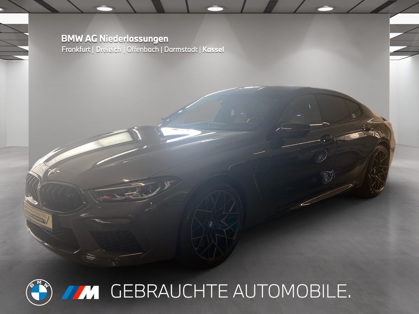 BMW M8 Gran Coupé LiveCockpitProf Laser Kamera