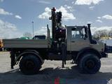 Unimog U5000 4x4 Atlas Kran 165.2E 16,5m Höhe + Winde - Unimog U5000