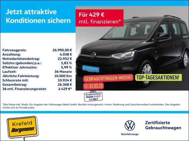 Volkswagen Caddy 1.5 TSI Life RÜCKFAHRKAMERA KLIMA