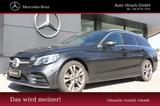 Mercedes-Benz C 300 de T-Modell AMG Line Exterieur/COMAND APS - Mercedes-Benz C 300 Hybrid (Diesel/Elektro): Grau, Plug-In Hybrid, Kombi