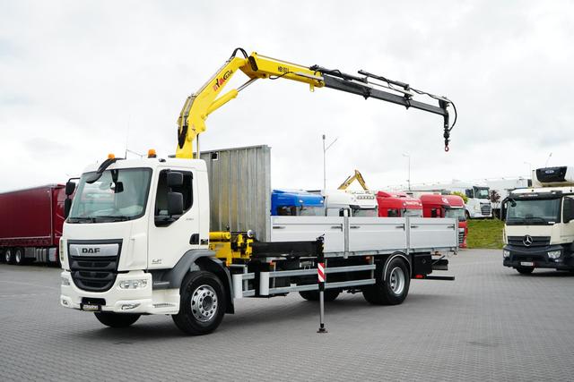 DAF DAF LF / 250 / SKRZYNIOWY + HDS / HYVA HB-150 / PILO