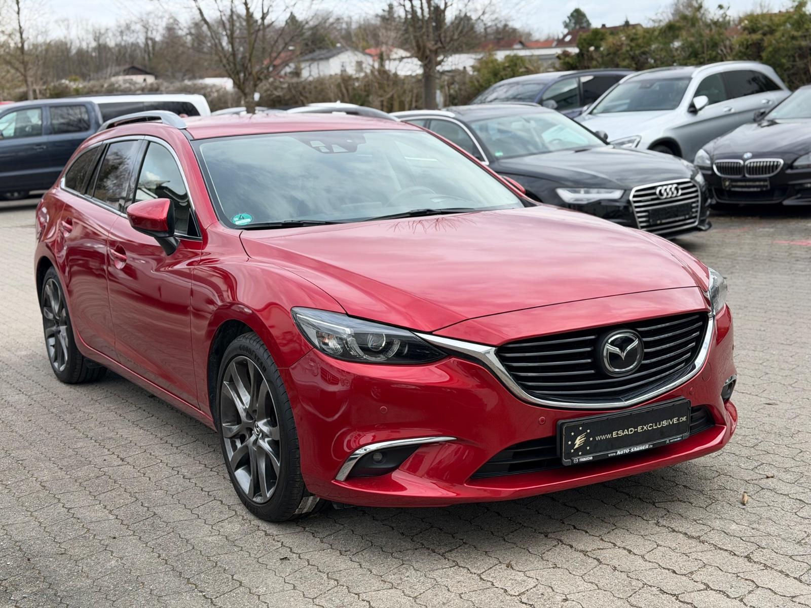 Mazda 6 Kombi Sports-Line°Automatik°Leder°HuD°MATRIX°