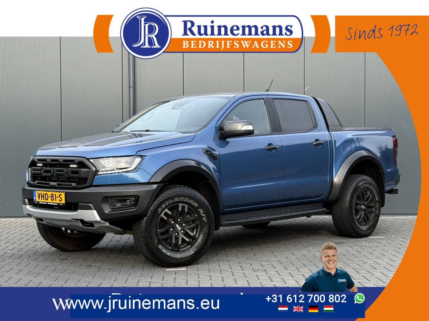 Ford Ranger Ranger RAPTOR 2.0 EcoBlue 213 PK AUT / 4x