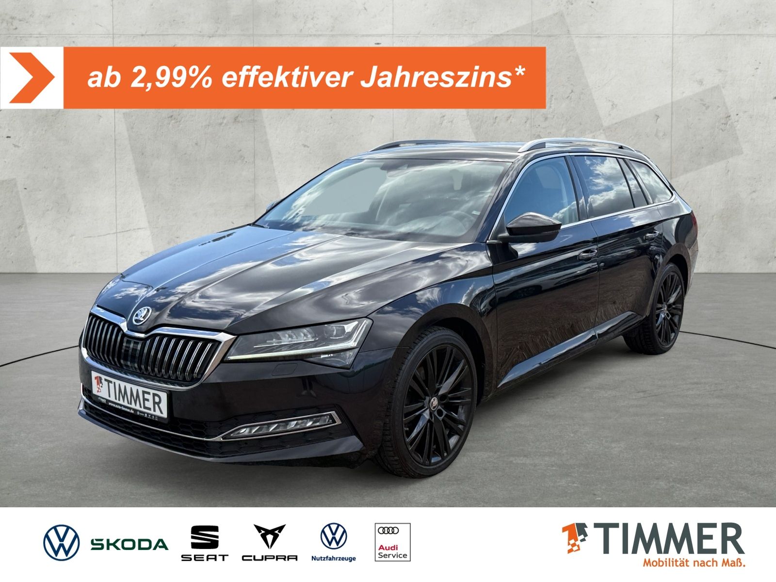 Skoda Superb Combi 2.0 TDI DSG STYLE+AHK+360°+MATRIX