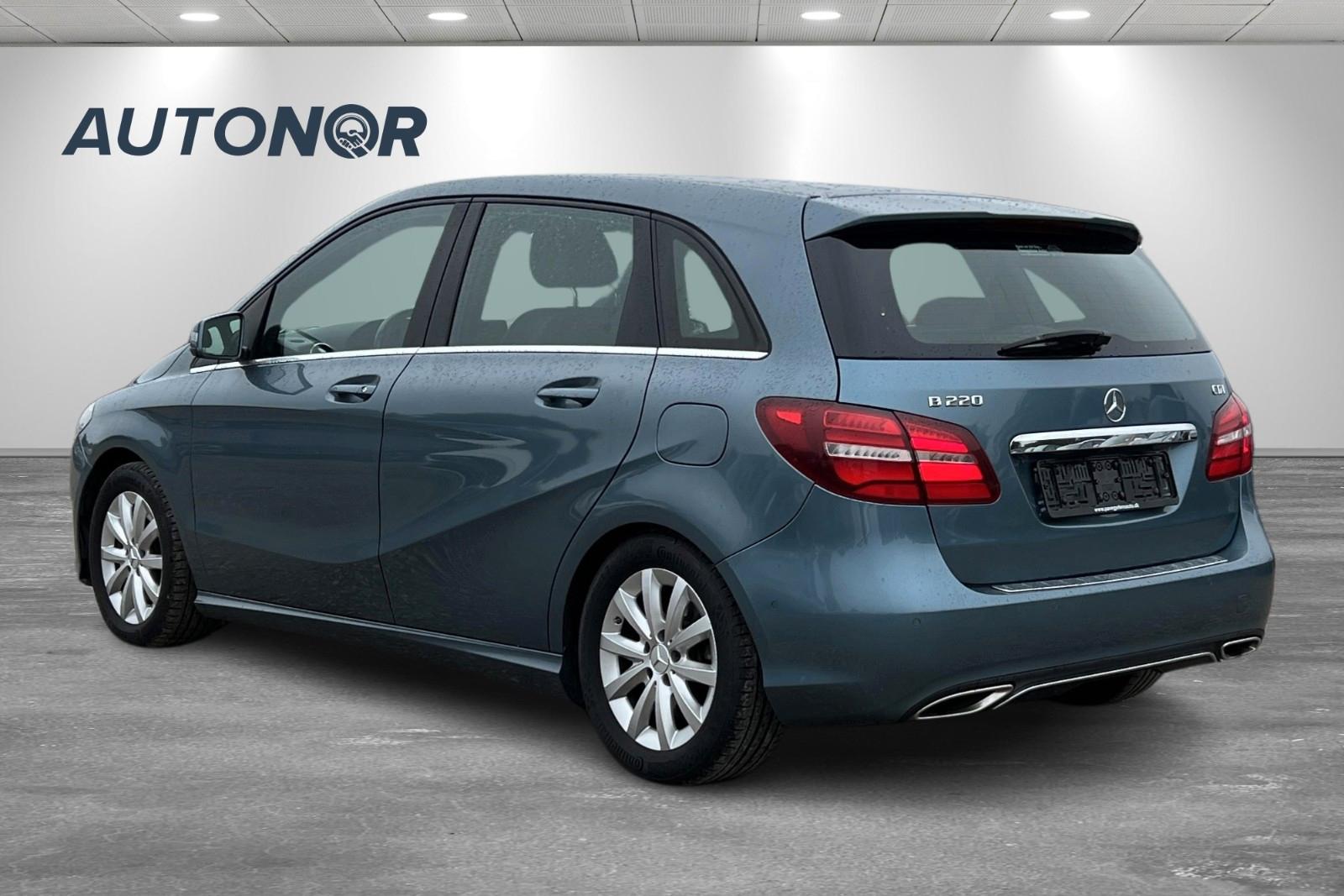 Mercedes-Benz B220 2015 — engine 2.143 cm³, 177 HP (130kW)