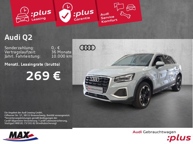 Audi Q2 30 TDI ADVANCED MATIRX-LED+AHK+KLIMA+ALU 18"+