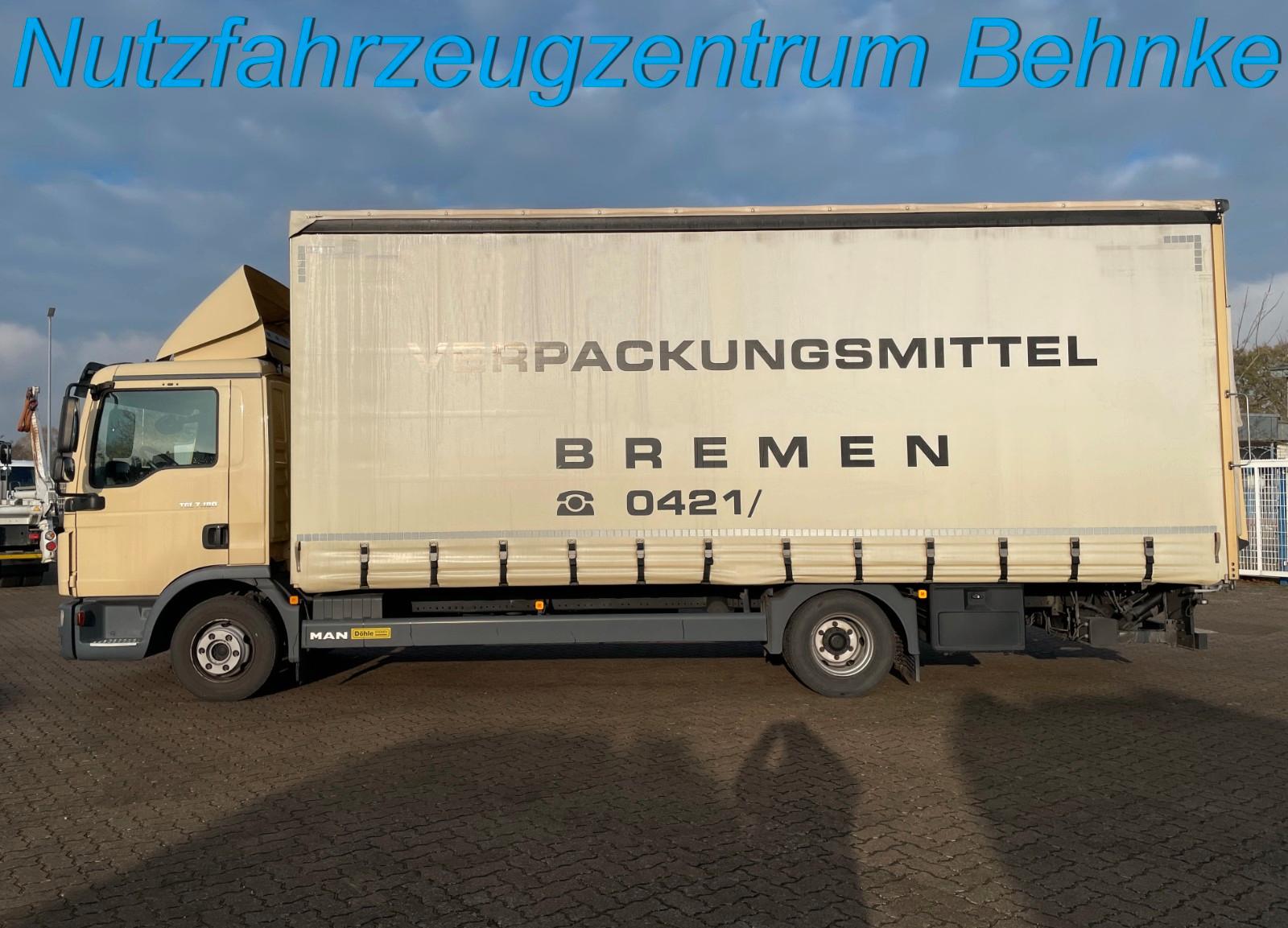 MAN TGL 7.180 BL Pritsche/ LBW/ AC/ Schiebegardine