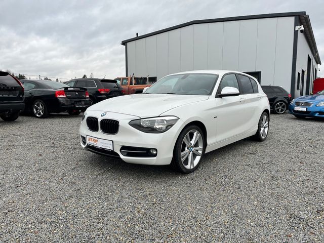 BMW 118 Lim. 5-trg., Sport-line, 6 Gang, 2.Hand, SHZ