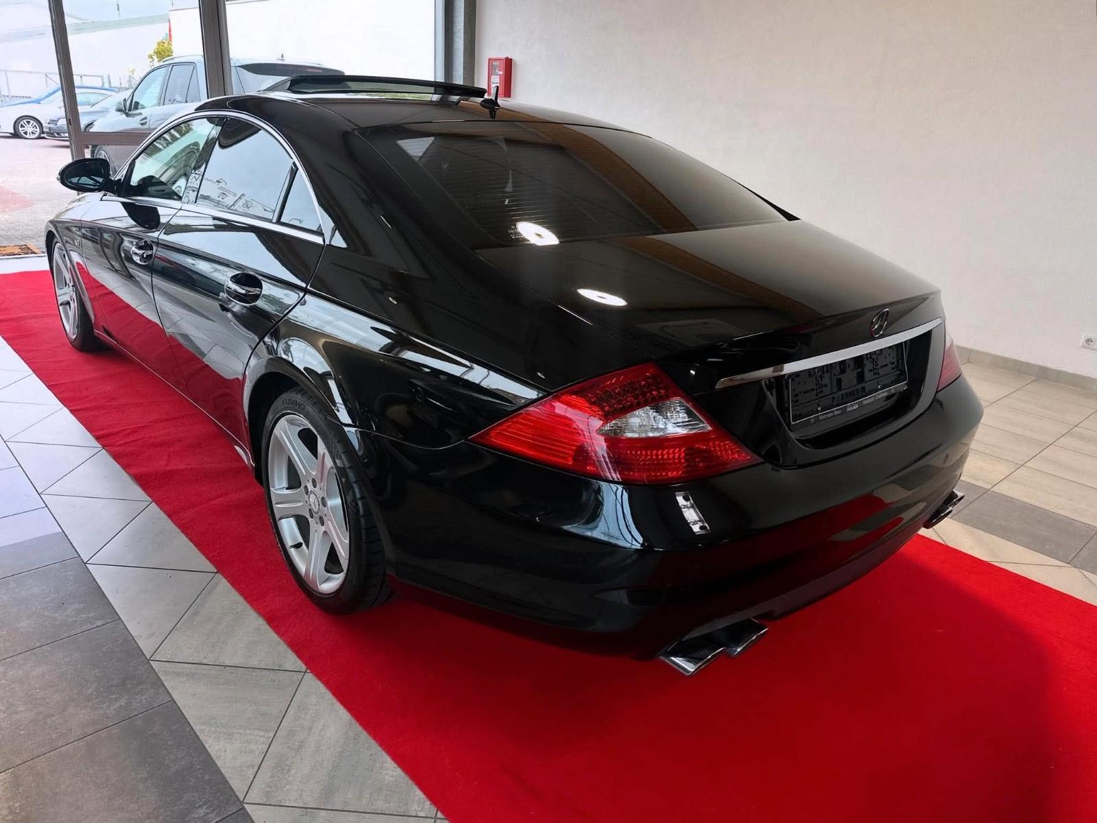 Mercedes CLS 500 5.5 V8 387 ch – Pack AMG – Toit ouvrant – Entretien Mercedes – 125 000 km