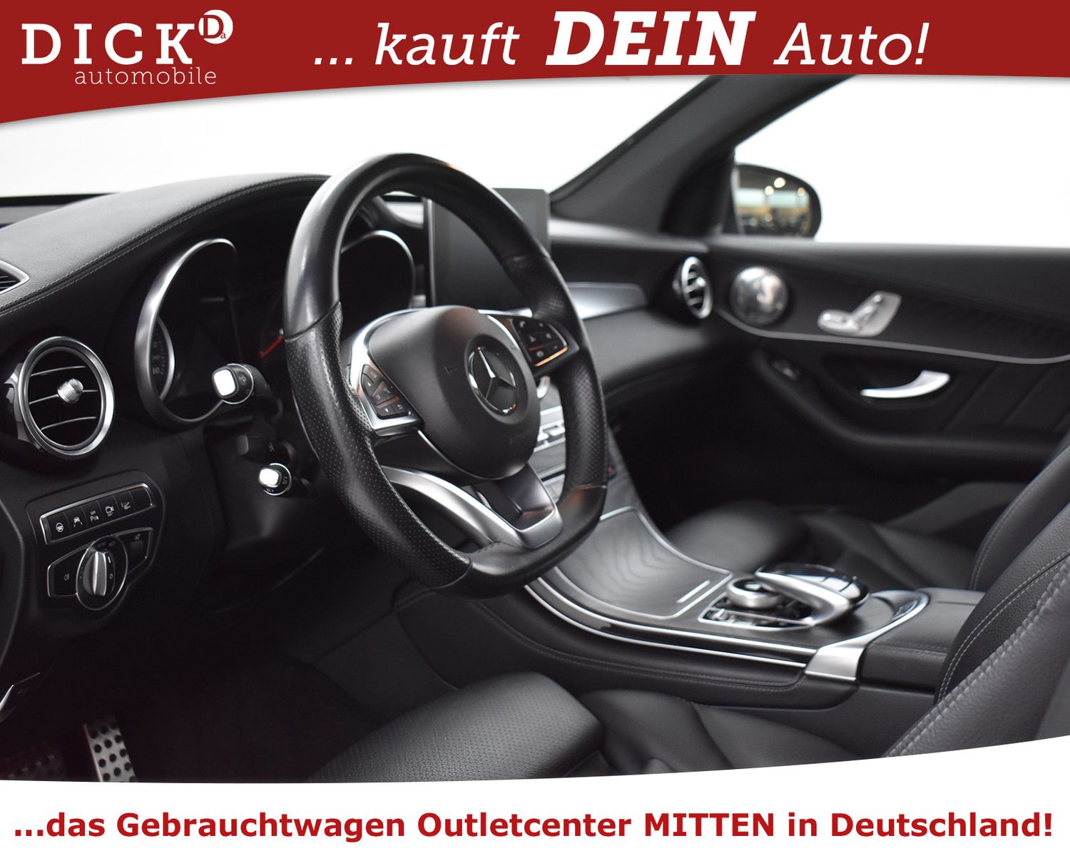 MERCEDES-BENZ GLC 250d Coupe 2X AMG Line COMAND+MEMO+360+BURM+ - Image 11
