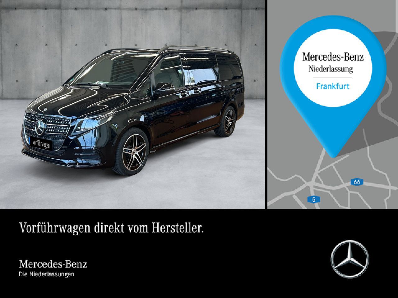 MERCEDES-BENZ V 250 d Lang STYLE+AMG+9G+AHK+Klimaautom.+Navi