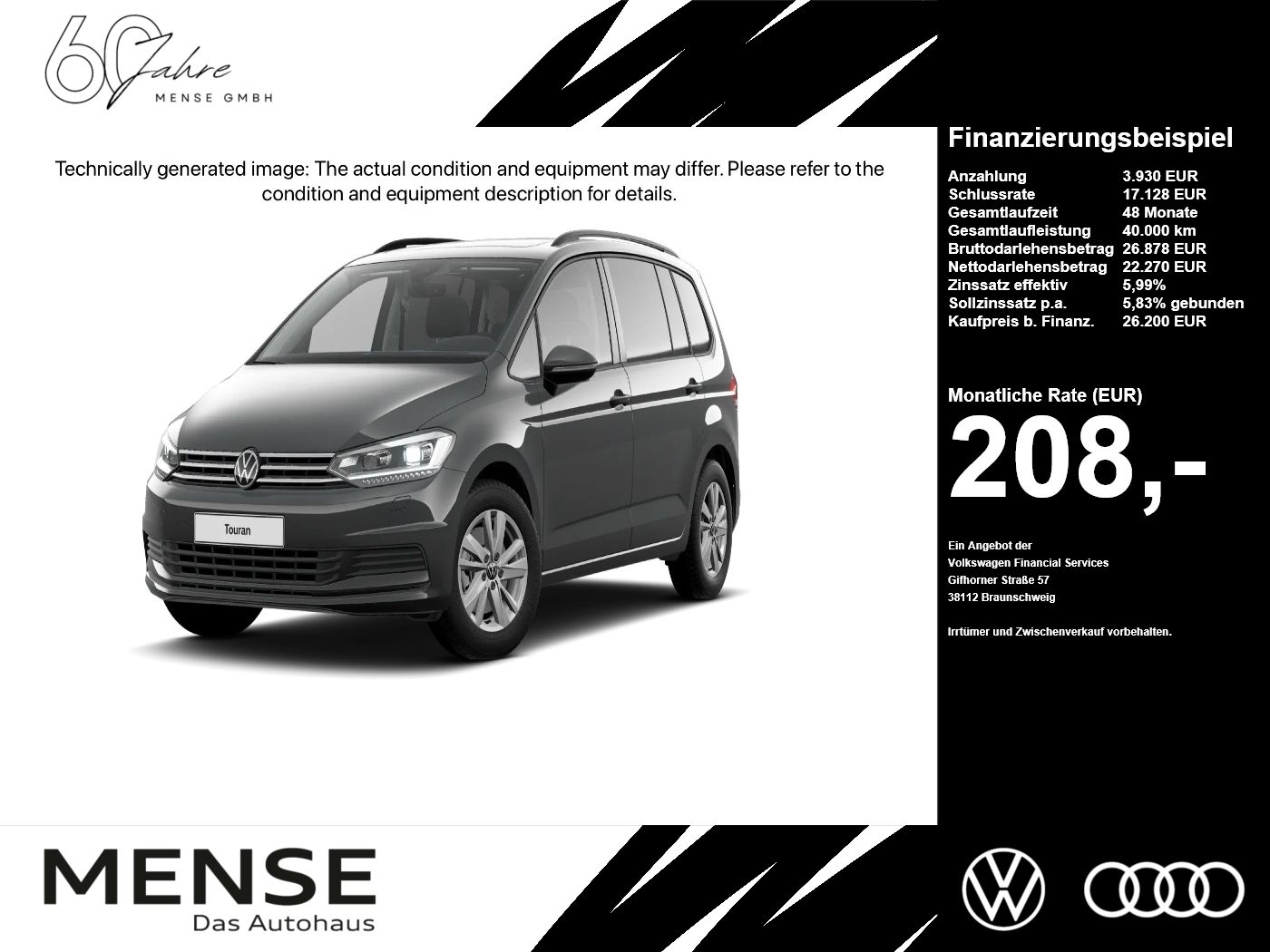 Volkswagen Touran 2.0 TDI DSG Comfortline CarPlay|AHK|Pano